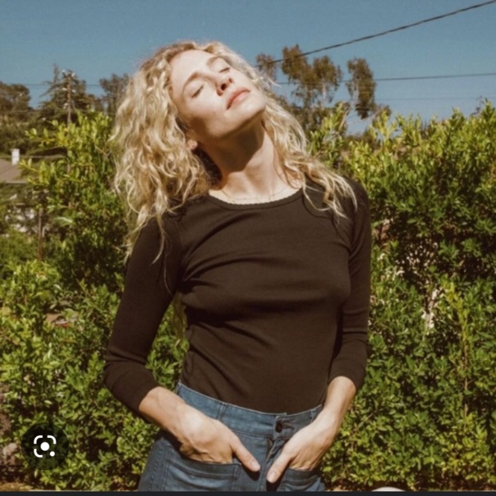 Doen Annie pointelle black sz small / medium